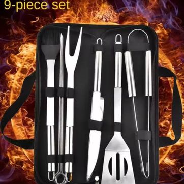 Imagen del producto Juego Utensilio Bbq 9 Pzs
