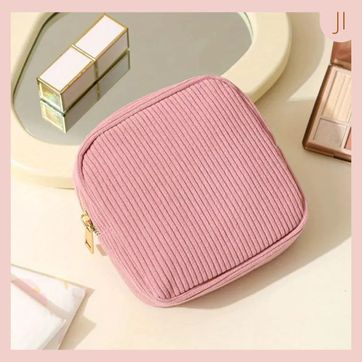 BOLSA PARA MAQUILLAJE EJEGANTE EN TERCIOPELO - imagen 1