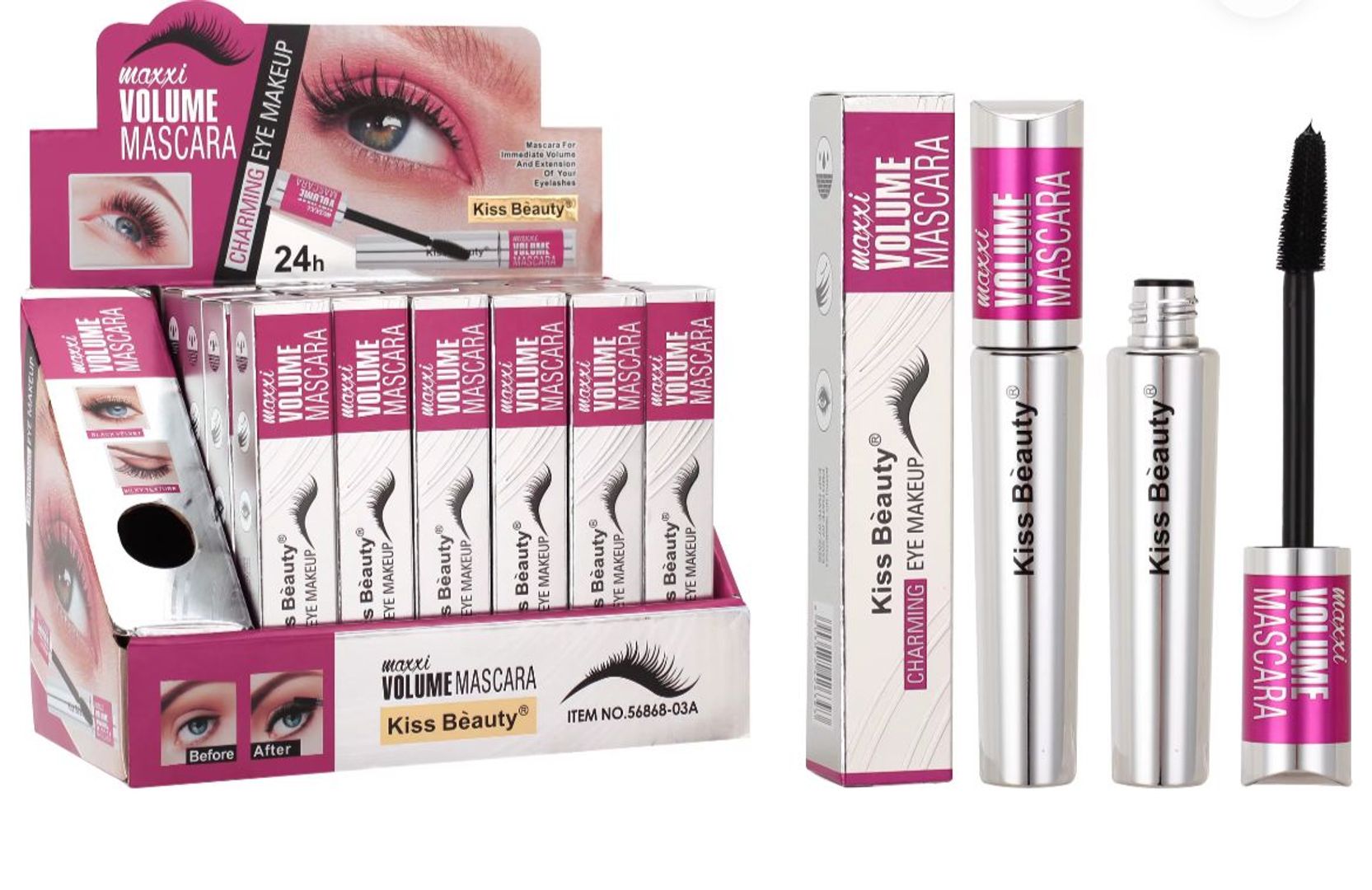 ENCRESPADOR MAXI VOLUMEN KISS BEAUTY 