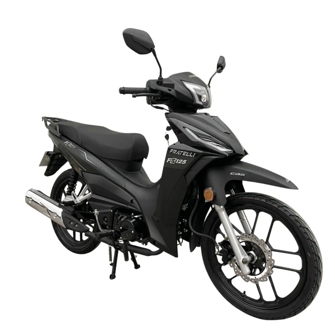 MOTO MOPED FS125 CBS NEGRA
