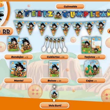 Imagen del producto DECORACIÓN GOKU BEBÉ 