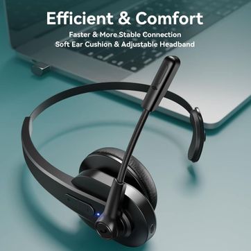 Diadema Sarevile Monoauricular Bluetooth e Inalámbrica con receptor - imagen 1