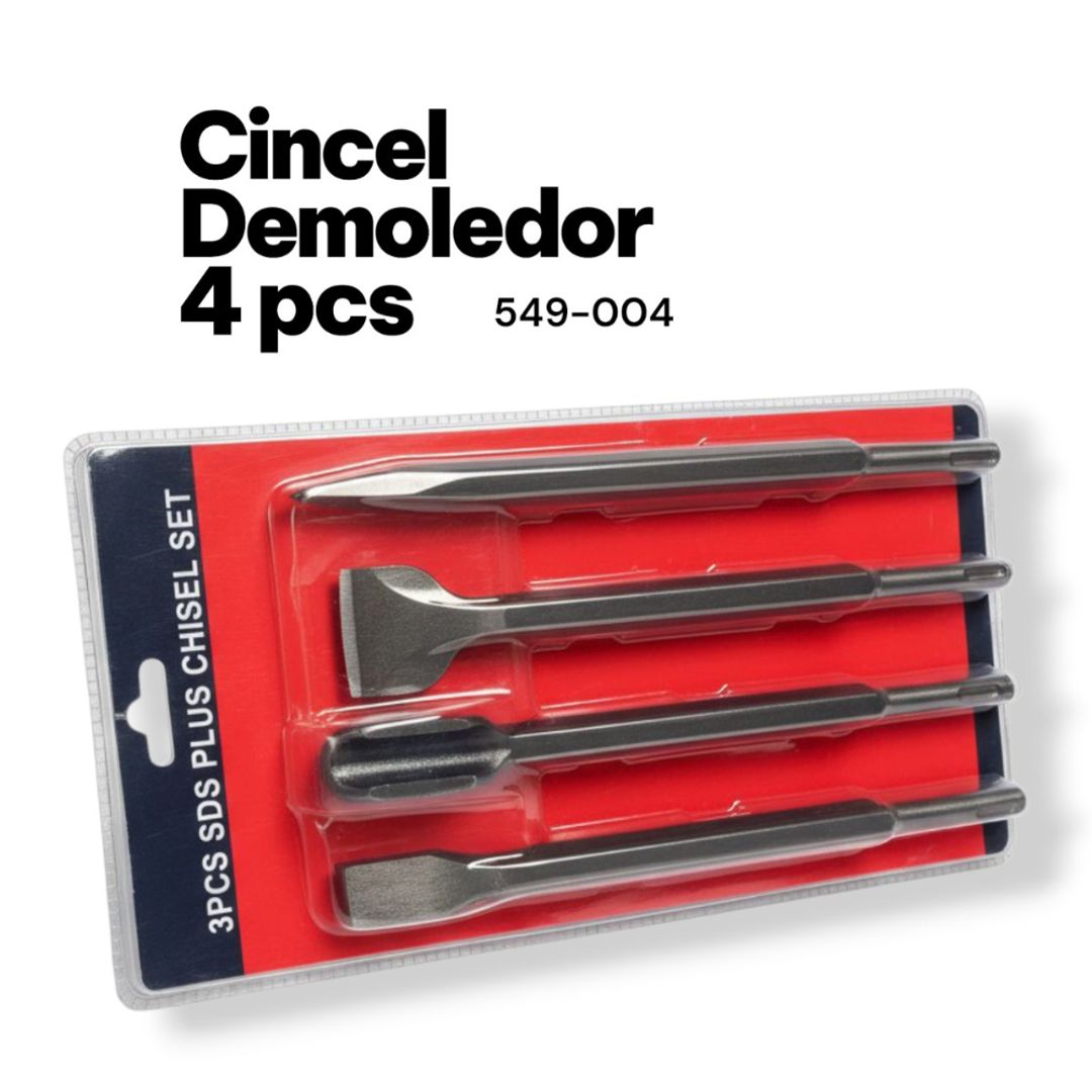 CINCEL DEMOLEDOR 4PCS