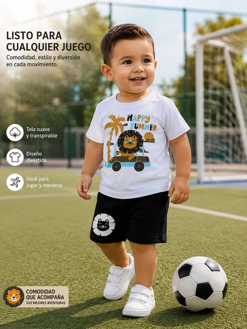 CONJUNTO DEPORTIVO CORTO BEBITO
