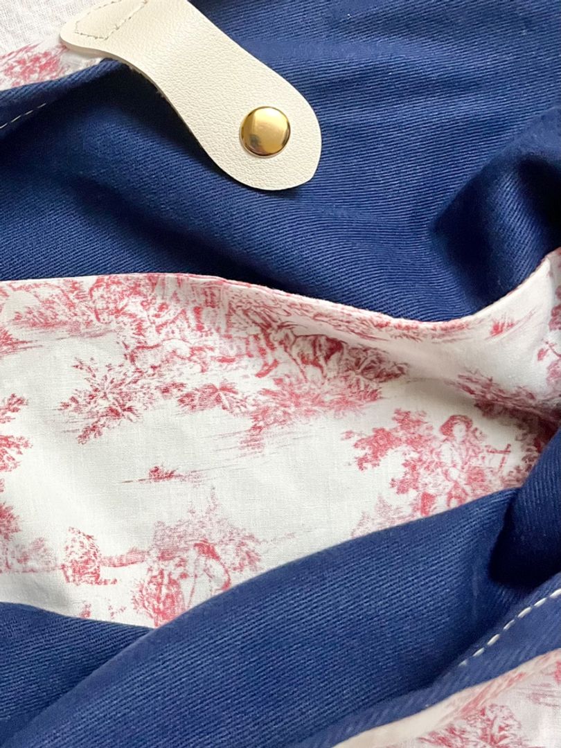Bolsa Toile de Jouy