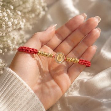 Imagen del producto Pulsera Virgen diamantada