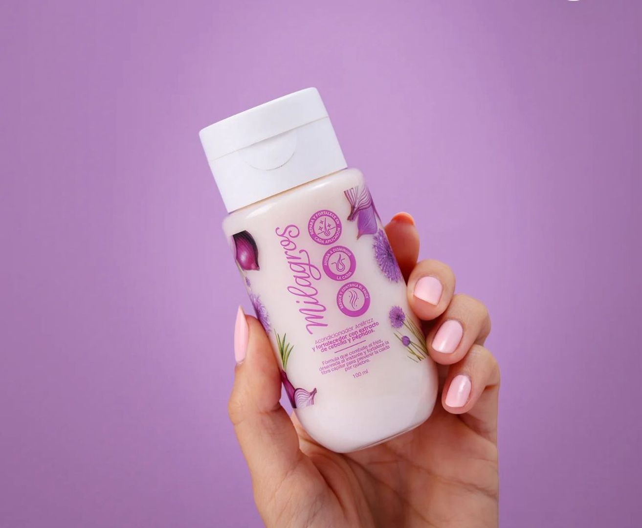 Mini Acondicionador Antifrizz y Fortalecedor Con Extracto de Cebolla y Péptidos 