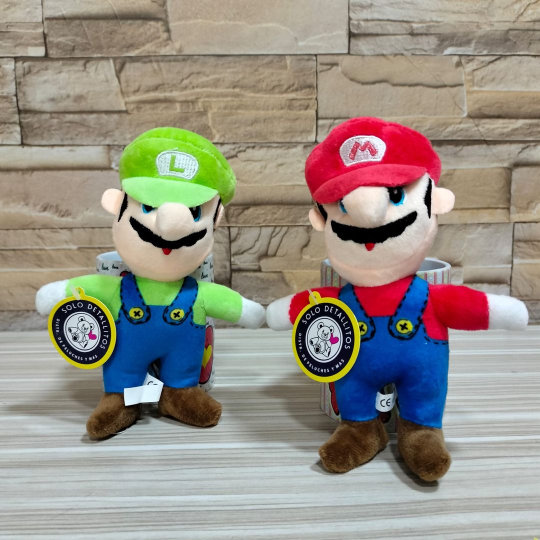 MARIO - LUIGI LLAVERO 15CM