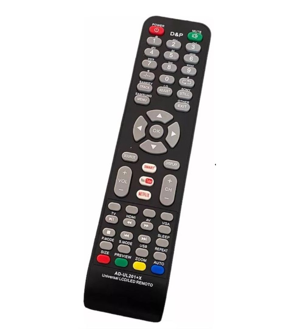 Control Televisores Universal AD-UL201+X