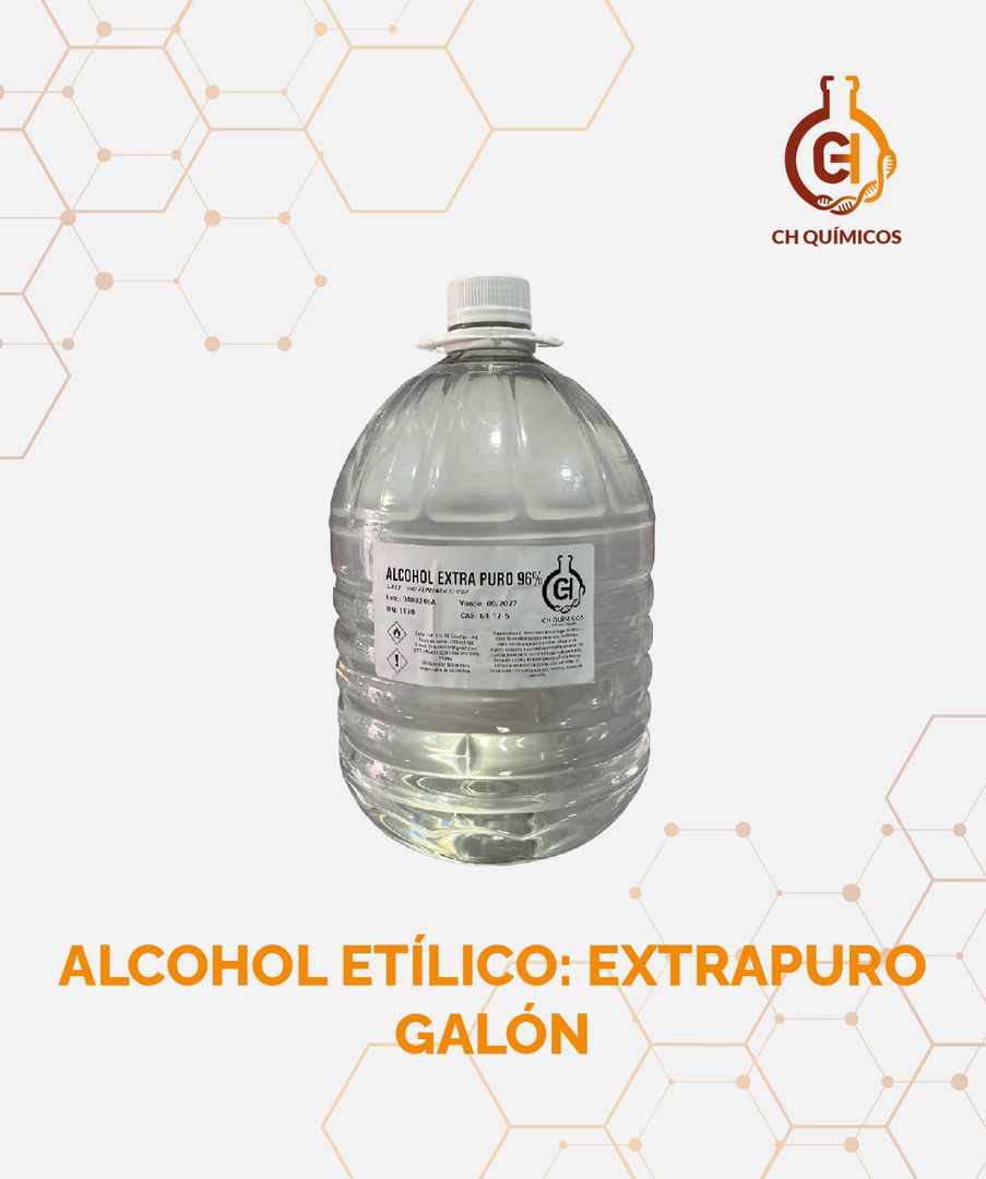 ALCOHOL ETÍLICO: EXTRAPURO USP