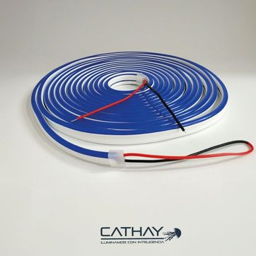 NEON ROLLO 5 MTS/ 1 CARA/ CON ADAPTADOR  - imagen 1