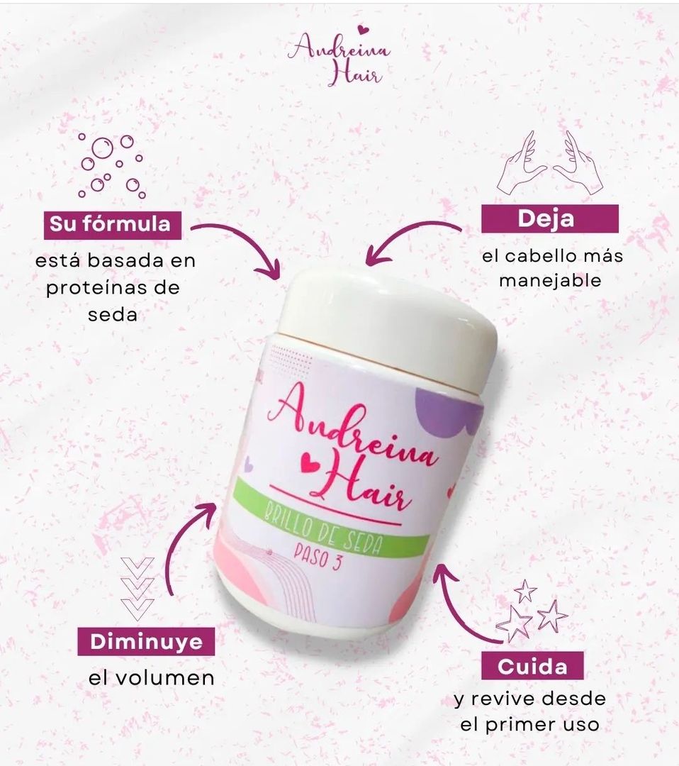 Tratamiento capilar Brillo de seda