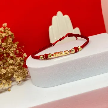 Pulsera jesus balin 5mm italy y neopreono 6mm - imagen 1