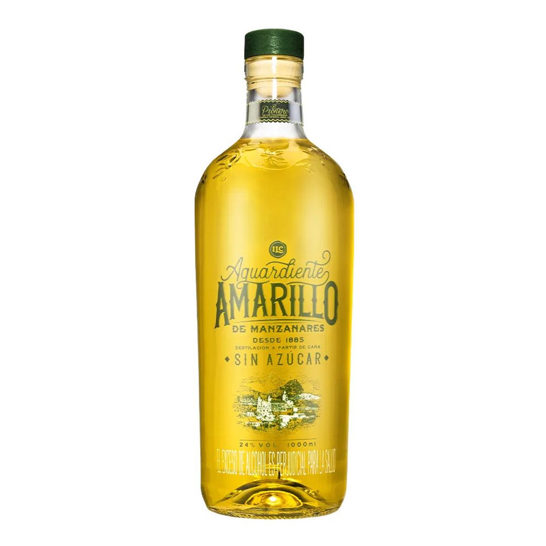 AGUARDIENTE AMARILLO PIONERO*1000ML