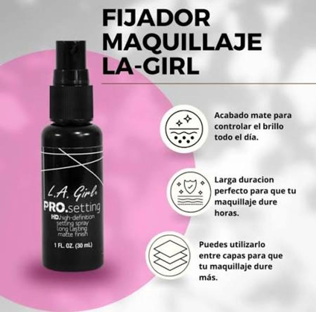 PRO.SETTING SPRAY FIJADOR L.A GIRL