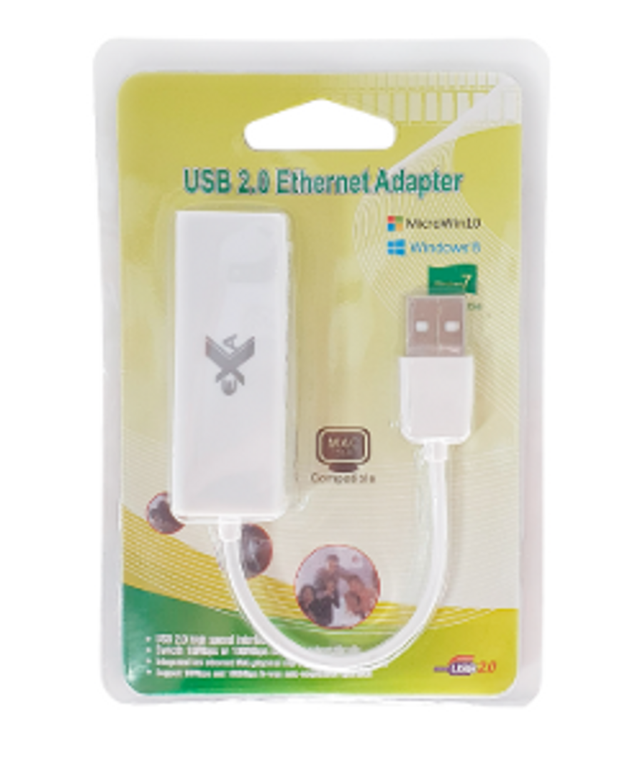 USB A ETHERNET 2.0 BASE 100