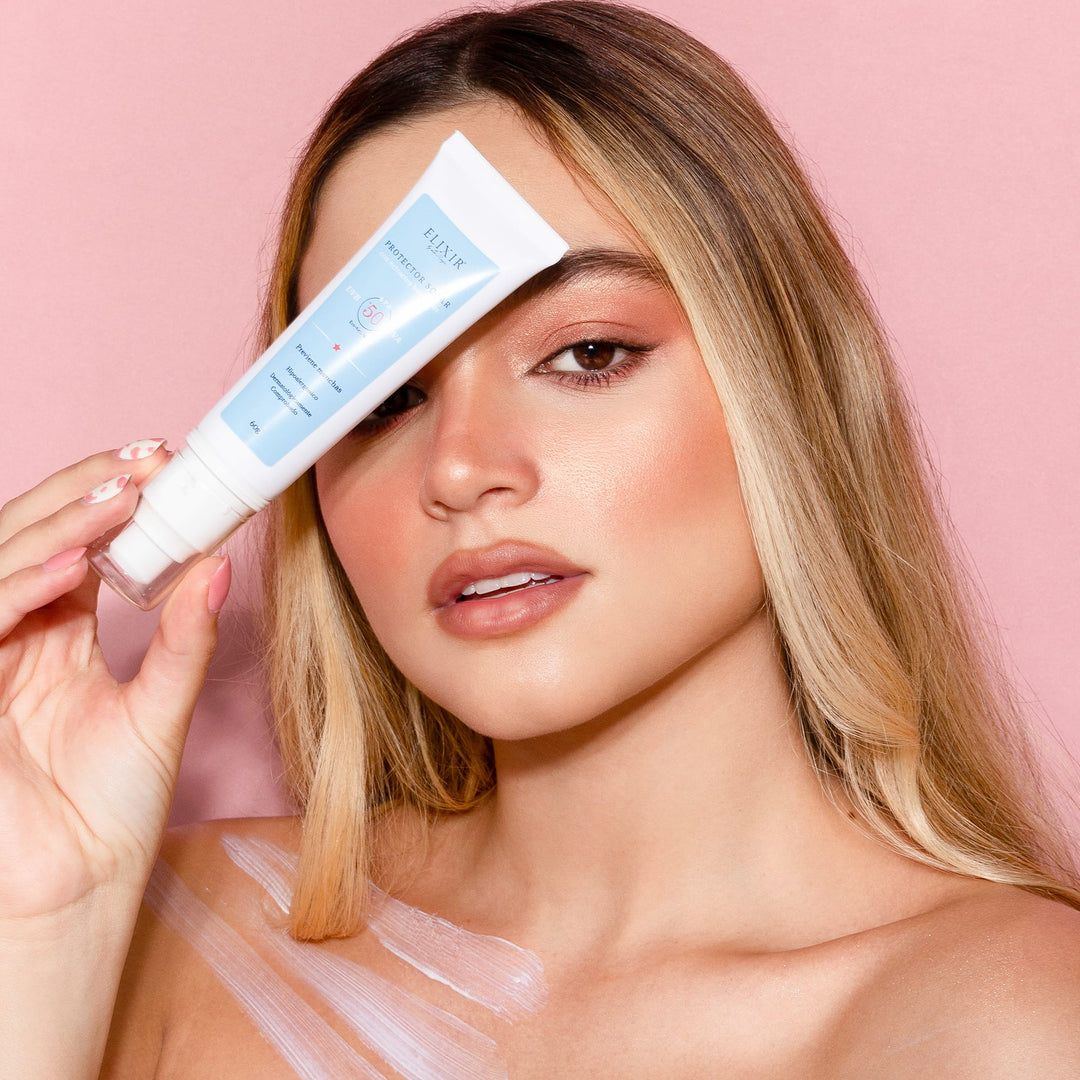 Protector solar antimanchas de Elixir by La Maga