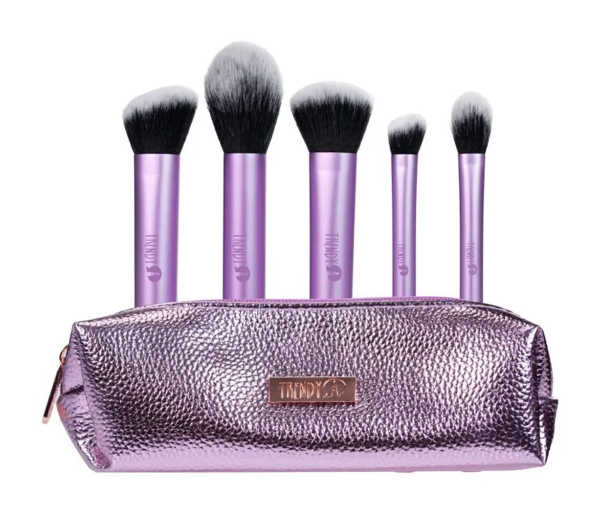 239B- KIT DE BROCHAS MORADA TRENDY