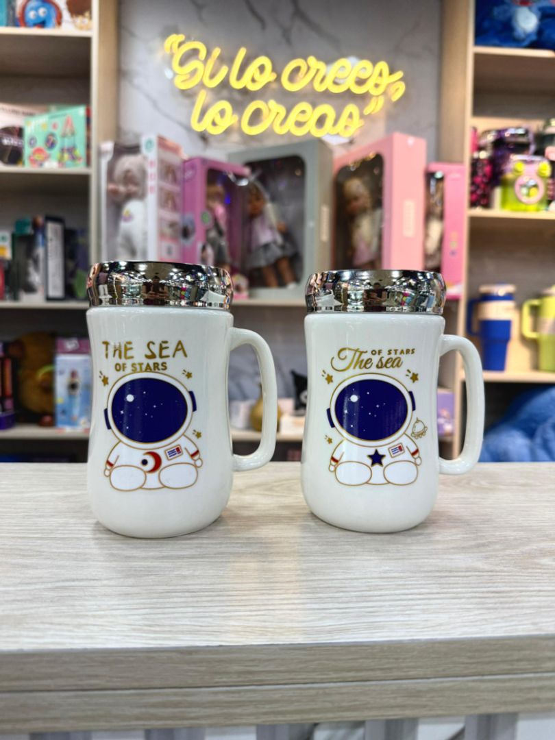 TAPA ESPEJO ASTRONAUTA