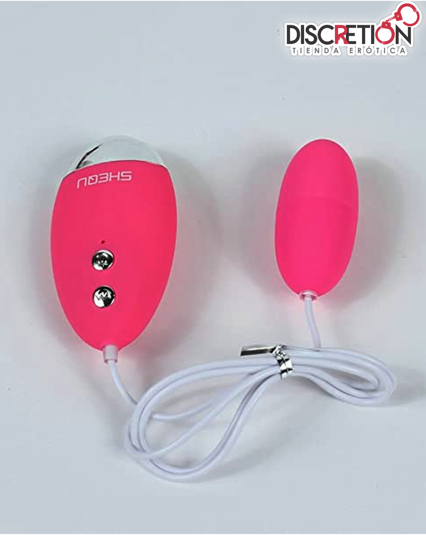 HUEVO VIBRADOR CON CABLE SHEQU