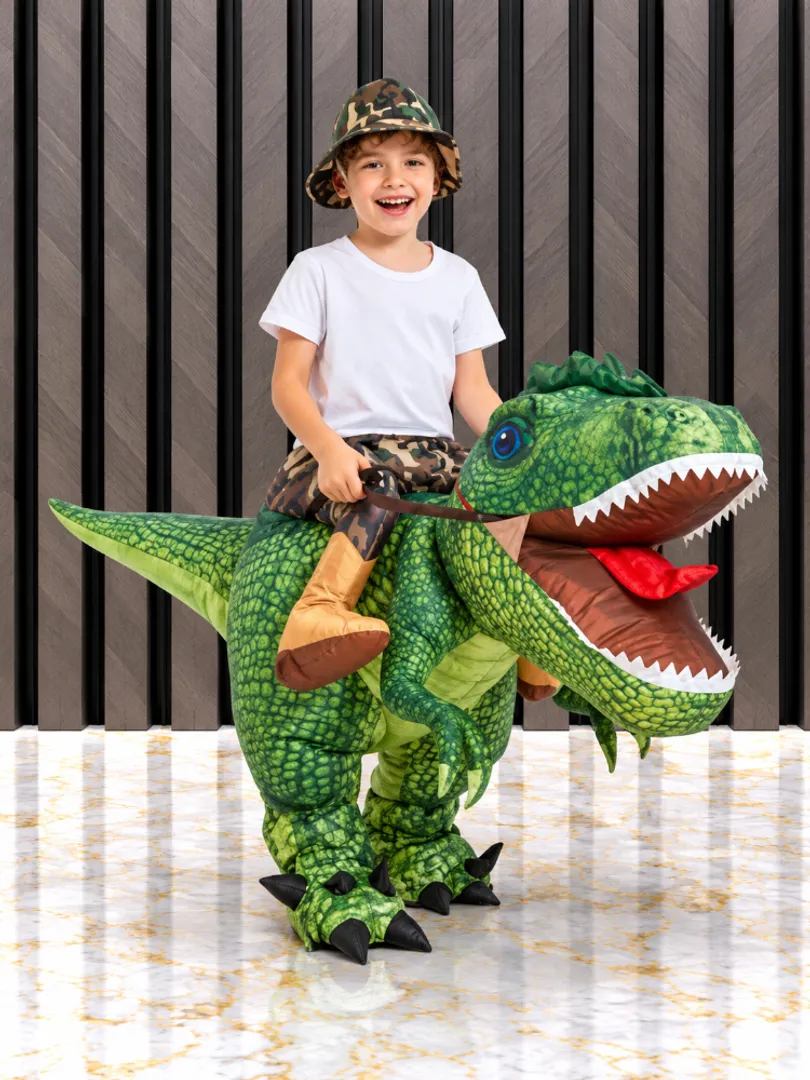 DISFRAZ INFLABLE DINOSAURIO INFANTIL