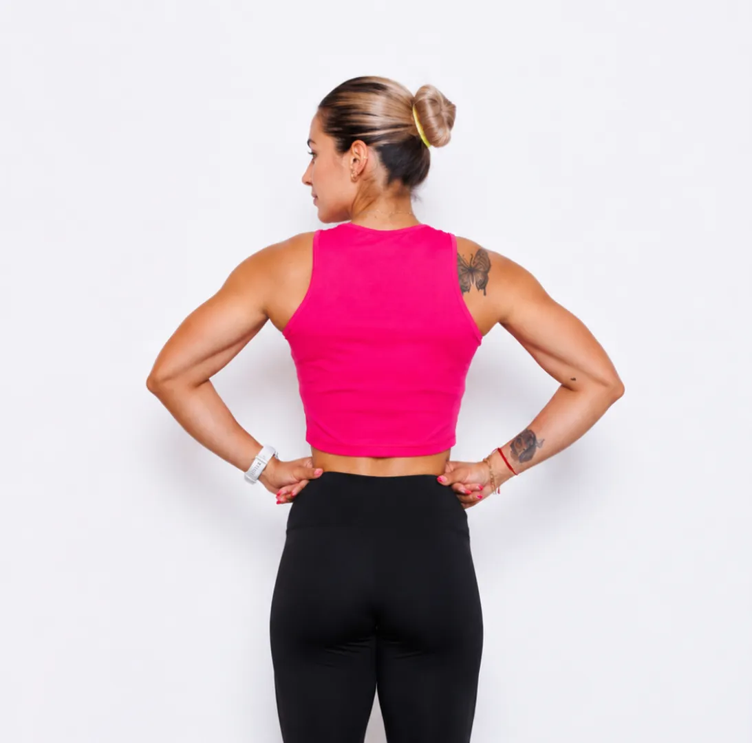 Crop tops sin mangas