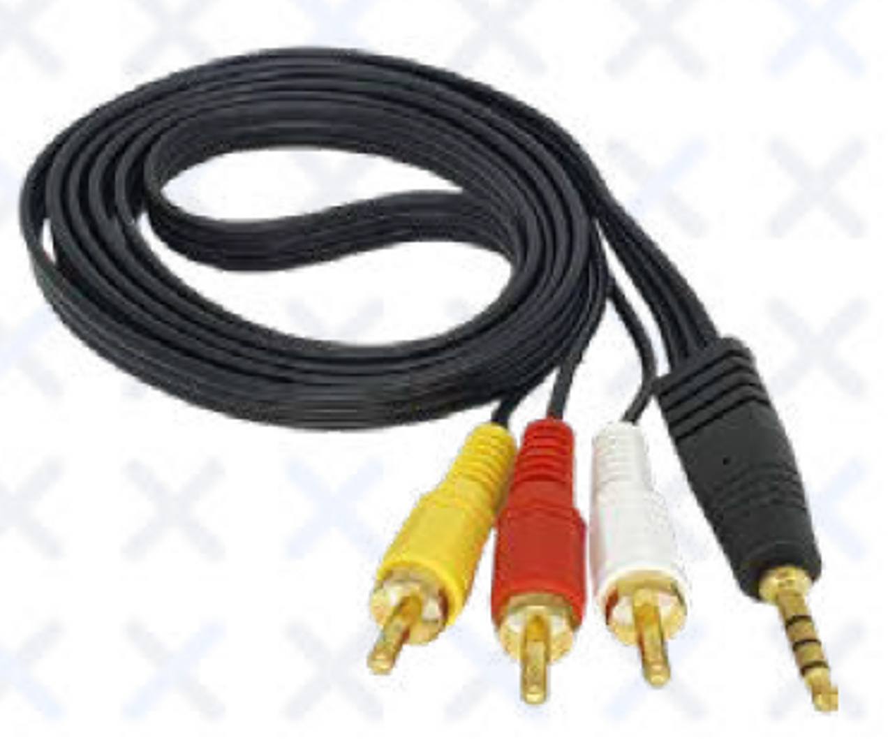 CABLE 3,5 A 3 RCA 1,5 METROS