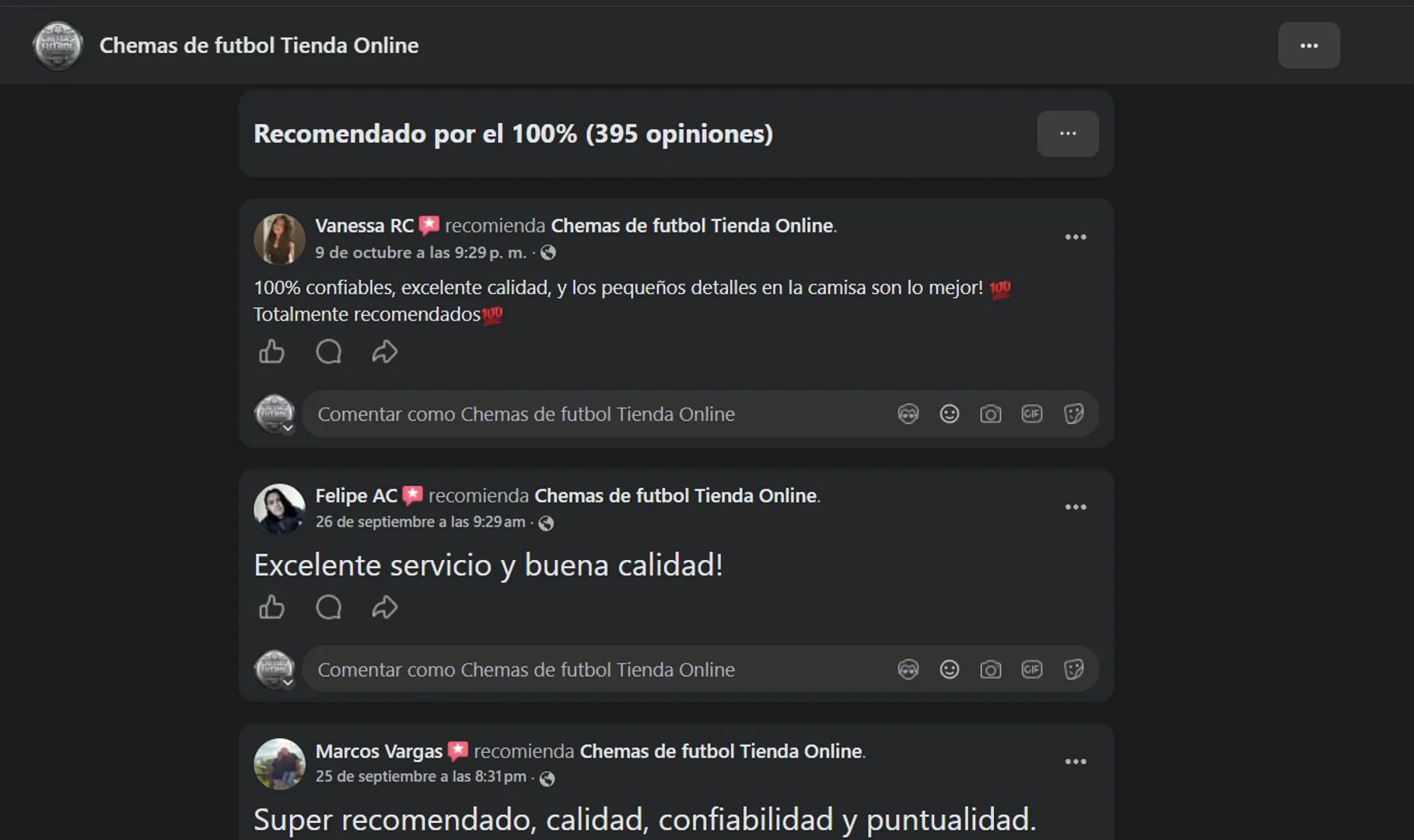 ⭐ Referencias reales de nuestros clientes