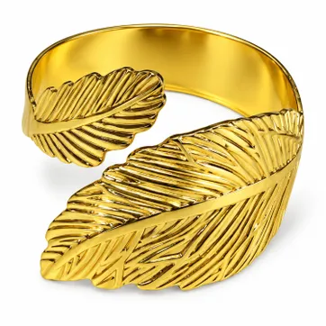 Imagen del producto ANILLO SERVILLETERO TIPO HOJA CROMADA