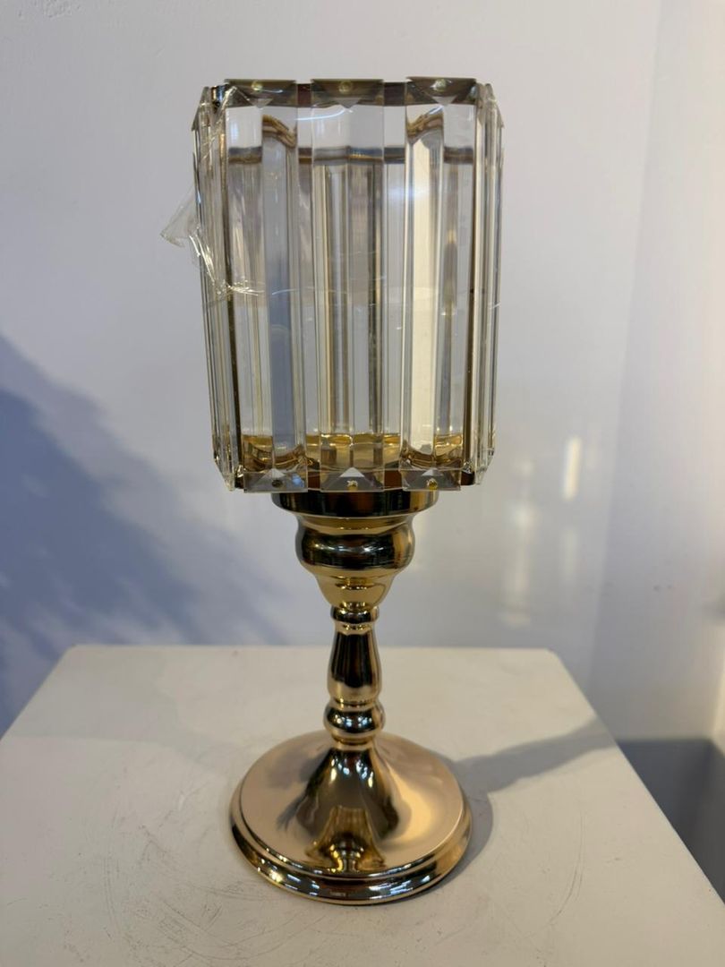 CANDELABRO DORADO CROMADO