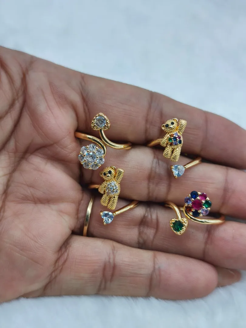 Anillos en covergold 