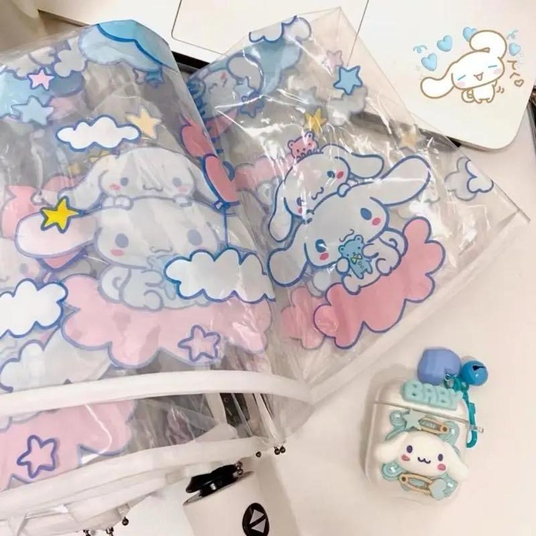 Sombrilla transparente Sanrio 