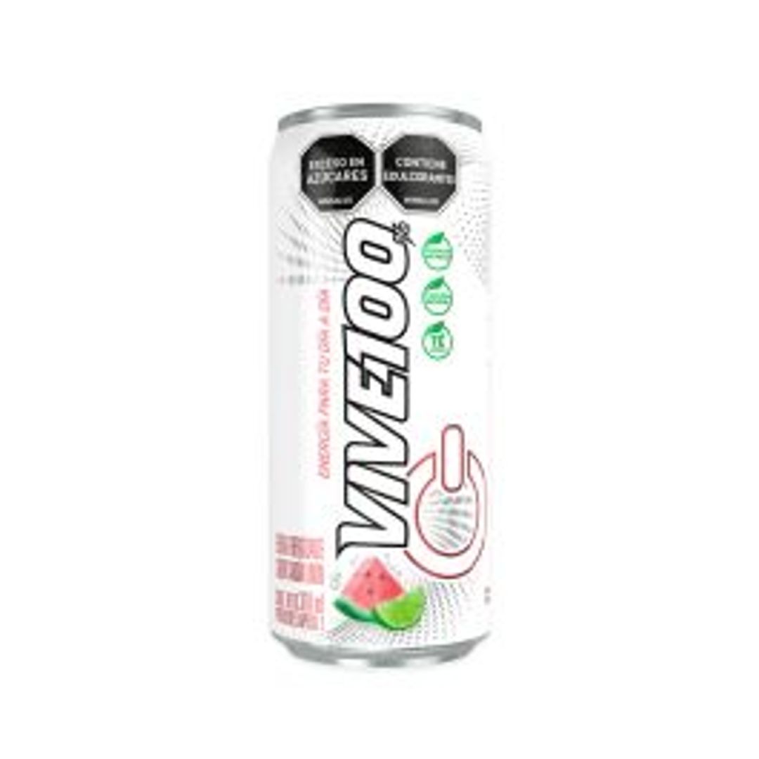 VIVE 100 SANDIA LIMON*310ML