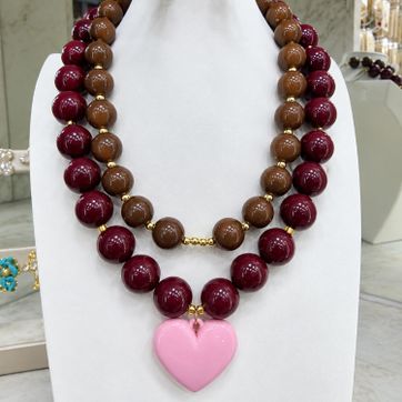 Imagen del producto Collar Dúo Cherry Mocha
