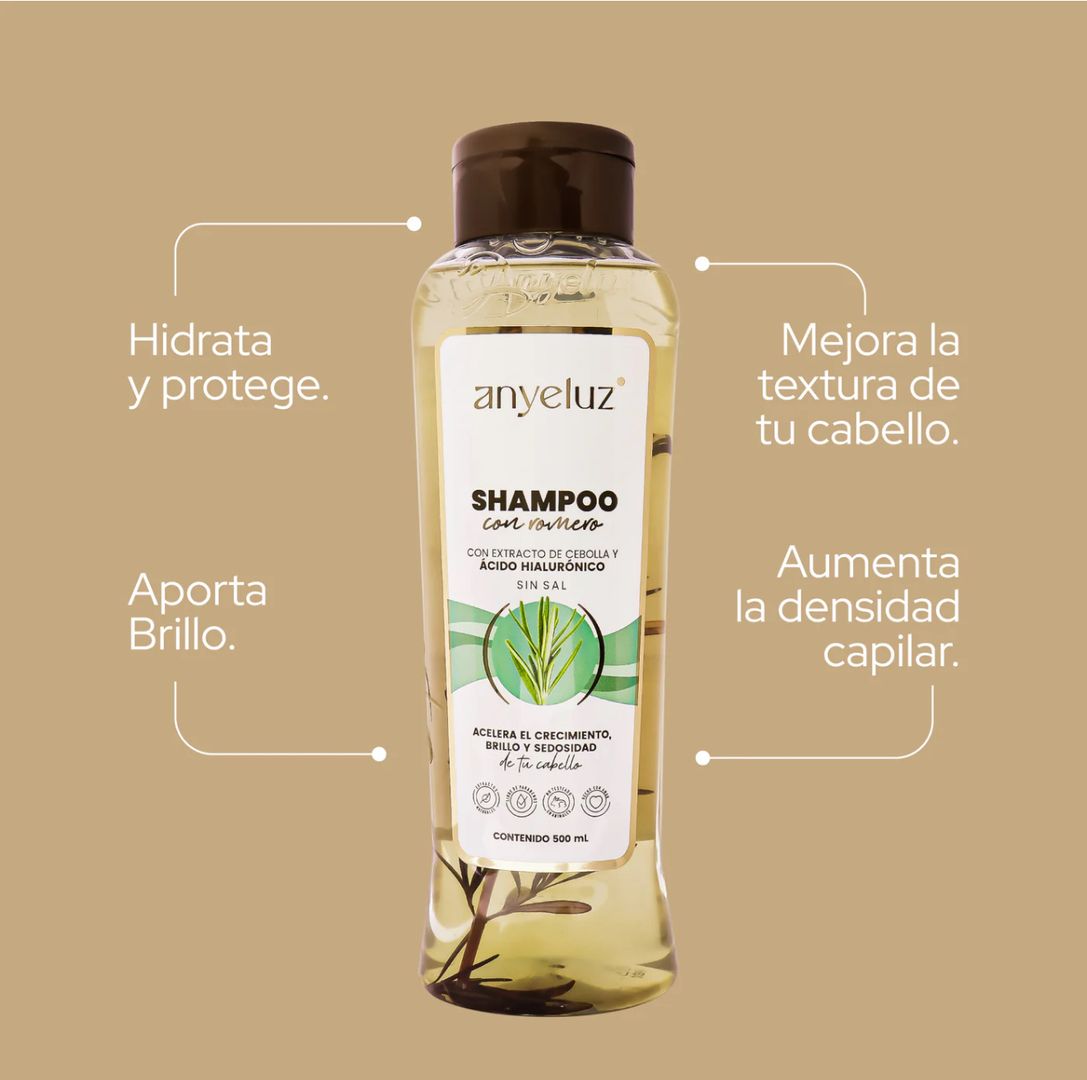 SHAMPOO CON ROMERO ANYELUZ