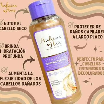 Imagen del producto Shampoo Restructurante andreinahair 