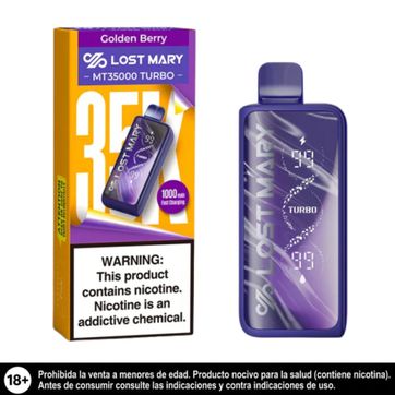 Imagen del producto Lost Mary Golden Berry 35.000 Puffs Mt Turbo