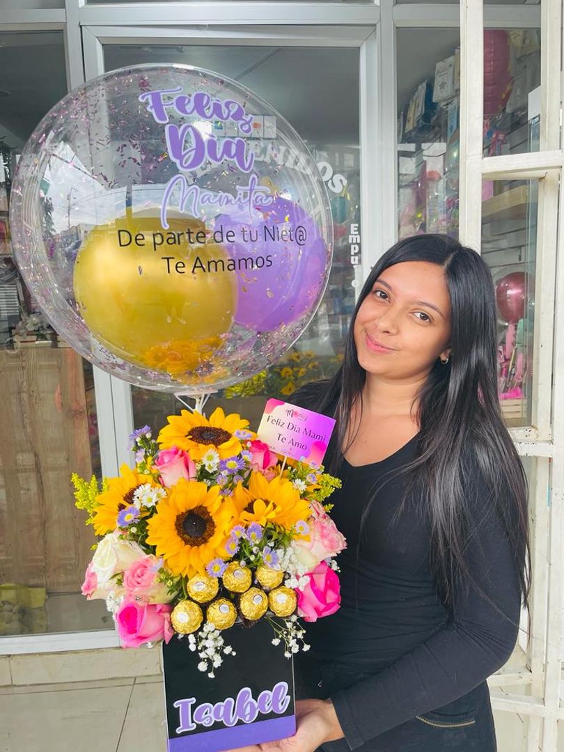 Mix girasoles chocolates