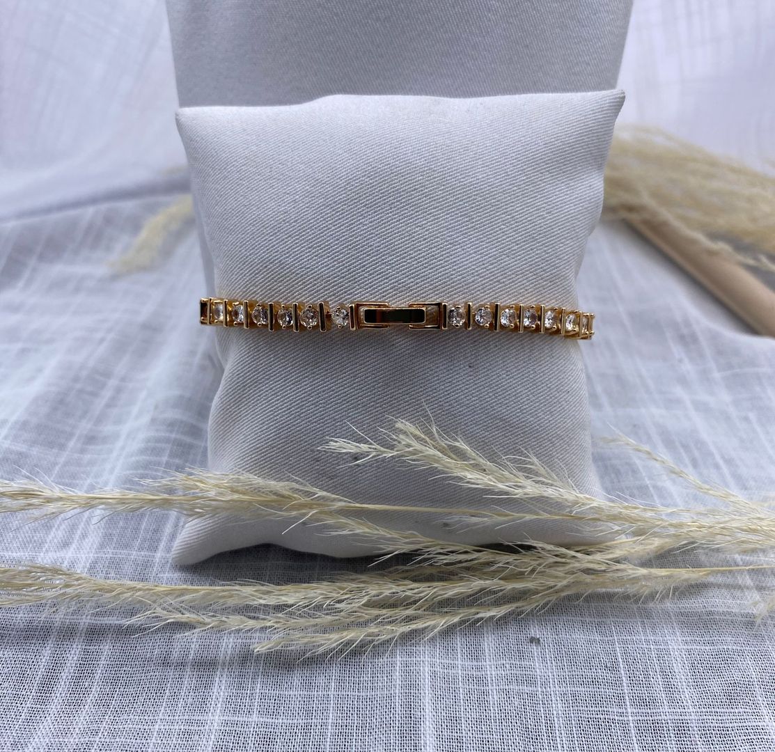 Pulsera, oro rosa, covergold 