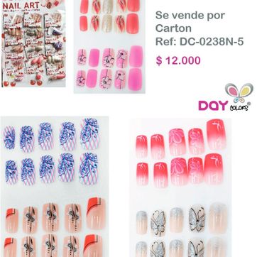 Imagen del producto DC0238N-5 UÑAS DECORADAS