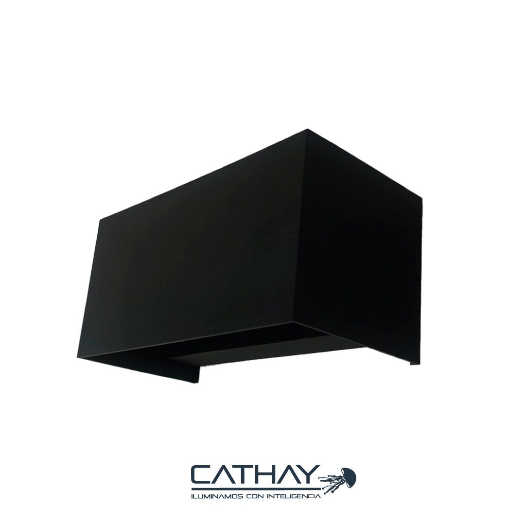 APLIQUE DE PARED RECTANGULAR DOBLE ECUALIZABLE DOBLE HAZ DE LUZ