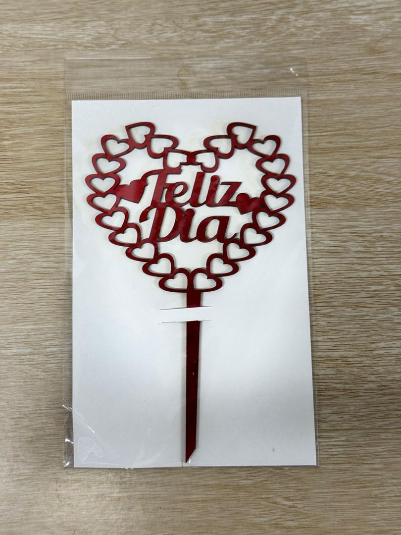 000 TOPPER MEDIANO "FELIZ DÌA"
