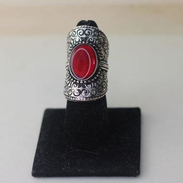 Imagen del producto ANILLO PIEFRA ROJA