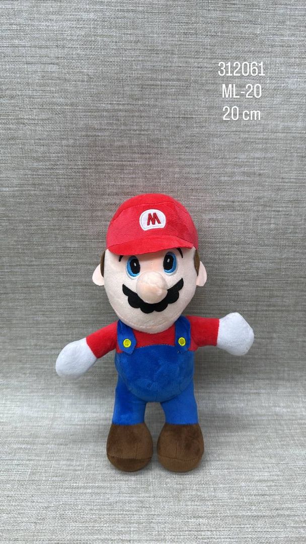 SUPER MARIO DE 20CM