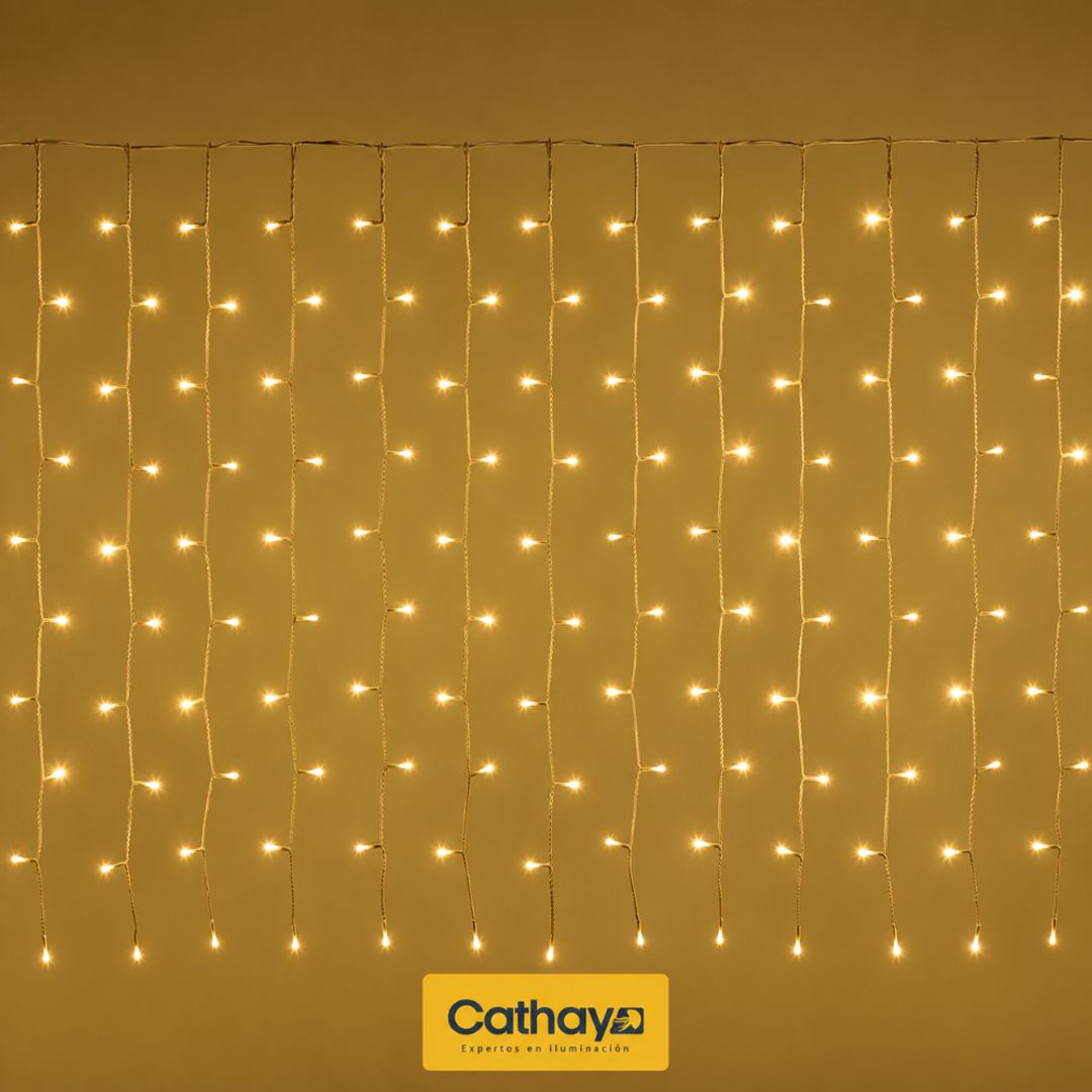 CORTINA LED PREMIUM x 6MTS x 60 cms 