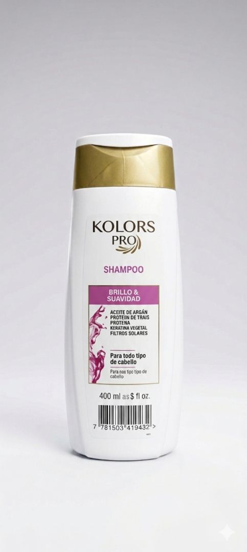 Shampoo Brillo y Suavidad 