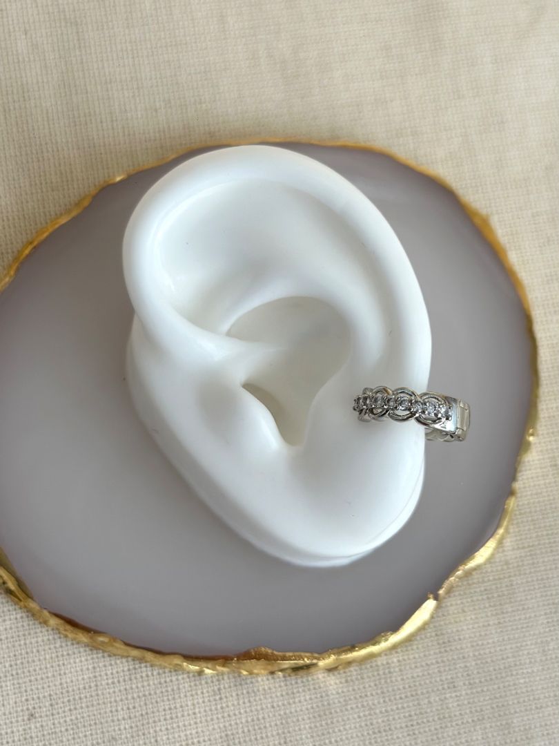 Candonga circones plateada 