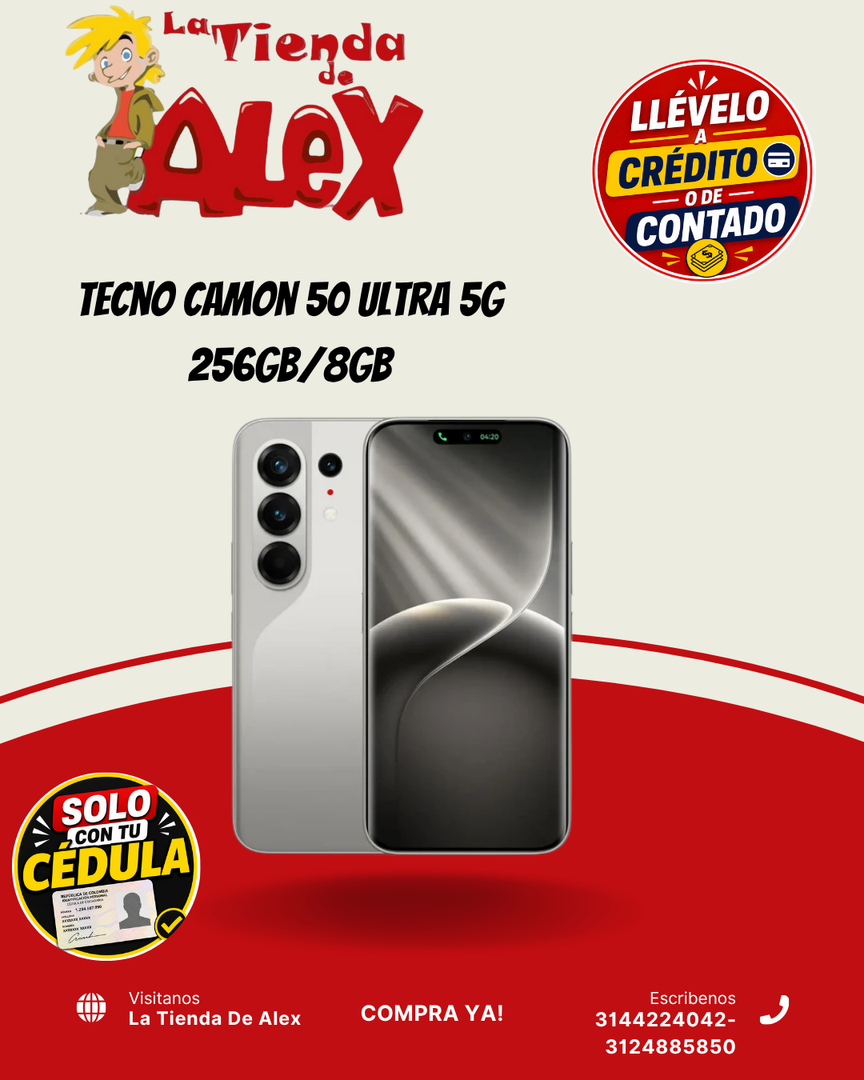 Tecno Camon 50 Ultra 5G 256GB/8GB