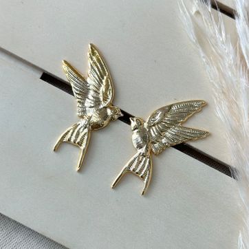 Imagen del producto Arete grande colibrí 