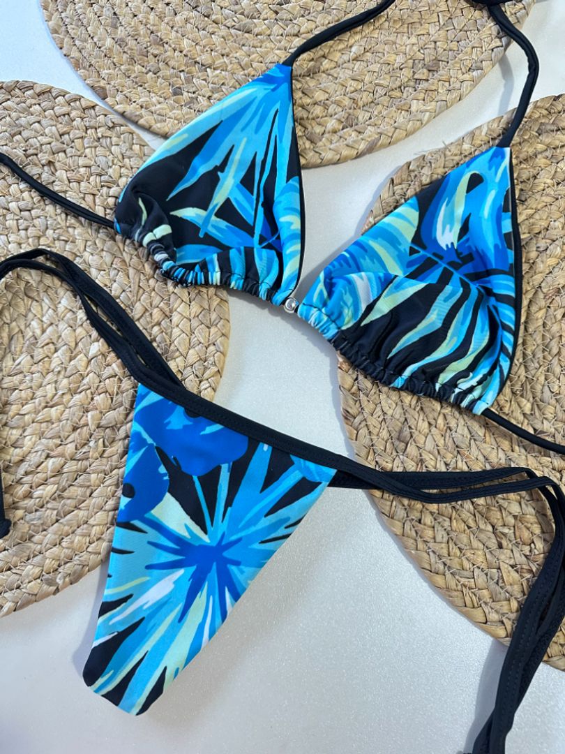 Sharon flor azul 